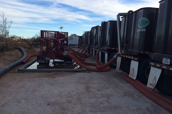 Frac konumu üzerinde su aktarımı