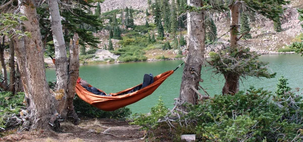 Hamak dağ gölleri Backpacking Trek sonra tarafından