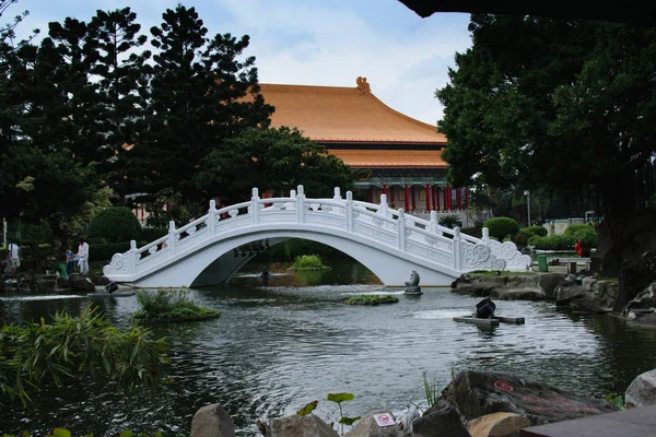 Salle Nationale Musique Taiwan Côté Mémorial Chiang Kai Shek — Photo