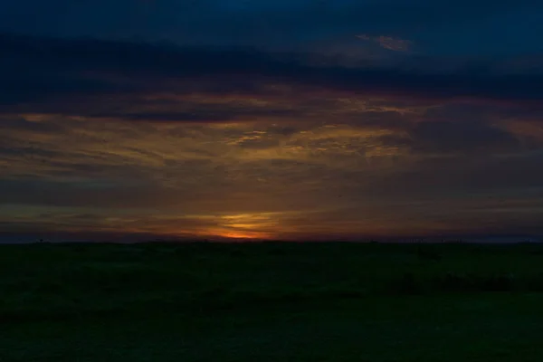 Sunrise on Galveston Bay — Stock Photo, Image