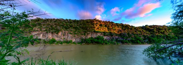 Texas Hill Country günbatımı