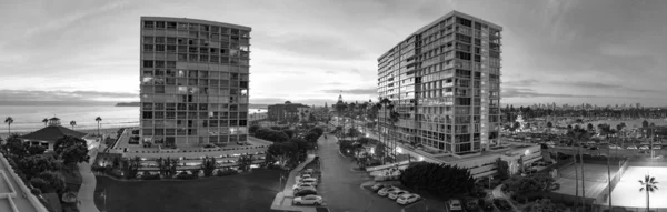 Gün Batımında Del Coronado Oteli San Diego Kaliforniya Balayı Düğünler — Stok fotoğraf