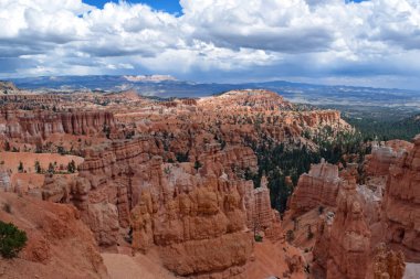 Bryce Canyon Ulusal Parkı, Utah Inspiration Point'ten görünüme