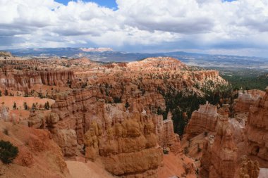 Bryce Canyon Ulusal Parkı, Utah Inspiration Point'ten görünüme