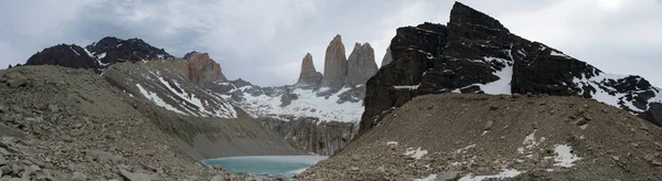 Torres del paine national park, chile w Patagonii — Zdjęcie stockowe