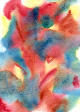 Renkli arka plan, resim, poster. Yazdırma, etkileyici suluboya resim.