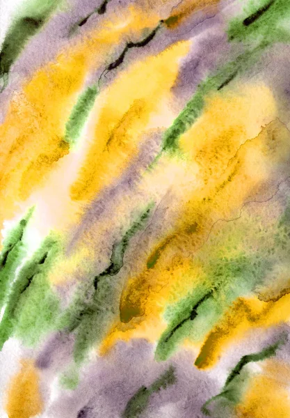 Abstraktní Diagonální Barva Pozadí Žlutém Zeleném Tónu Pruhy Rozmazané Malebné — Stock fotografie