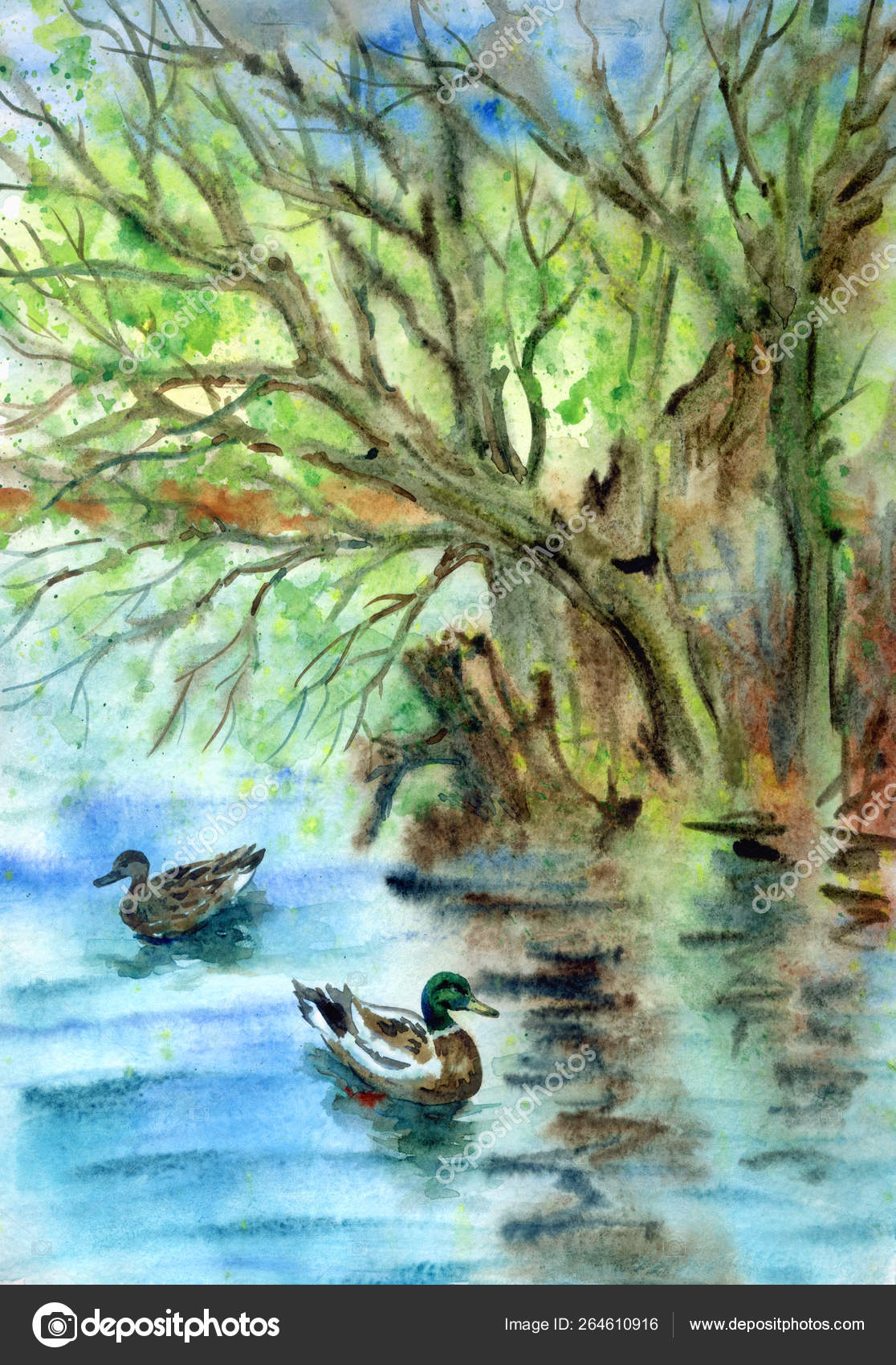 HSU Che-Yu: The Unusual Death of a Mallard, image size:1116x1700