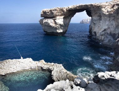 Azure pencere, Gozo Adası Malta