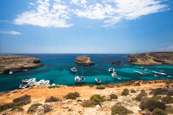 Malta'nın en iyi plaj, Comino Island, Malta