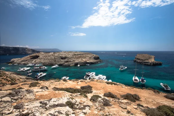 Malta'nın en iyi plaj, Comino Island, Malta