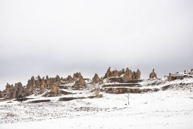 Kapadokya ve Anadolu kışın
