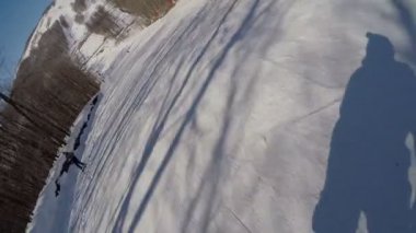 Ishimbay, Rusya Federasyonu - 15 Mart: (Kayak, snowboard) Shikhan kompleksi (Toratau) 27 Mart 2015 Ufa, Rusya'nın Kayak