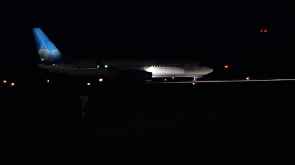 Ufa Rusia Abr Pobeda Avión Aeropuerto Abril 2016 Ufa Rusia — Vídeos de Stock