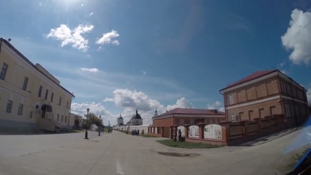 Sviyazhsk Rússia Agosto 2015 Sviyazhsk Janela Ônibus Tartaristão Kazan Rússia — Vídeo de Stock