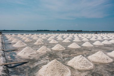 Tayland 'da deniz suyundan tuz elde edilen birçok tuzlu su birikintisi vardır.