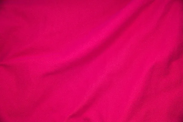 Textura Arrugada Tela Rosa Para Concepto Diseño —  Fotos de Stock