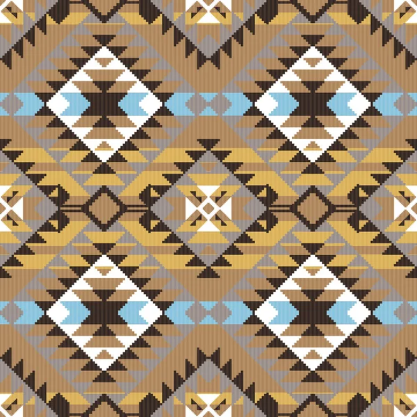 Abstrakte Nahtlose Muster Stammesstil Der Traditionelle Ornamentale Hintergrund Der Amerikanischen — Stockvektor