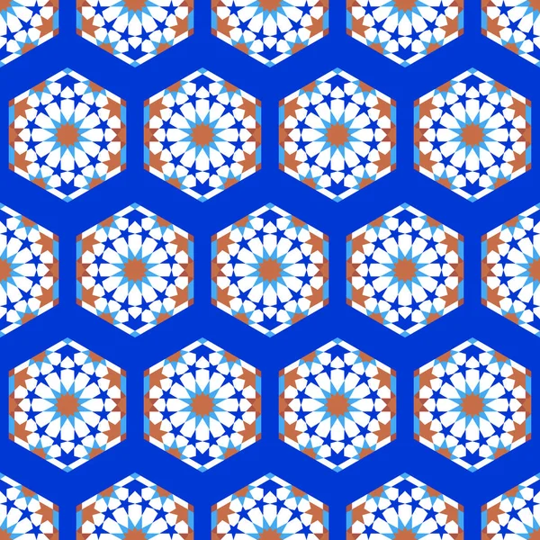 Modèle de mosaïque géométrique — Image vectorielle