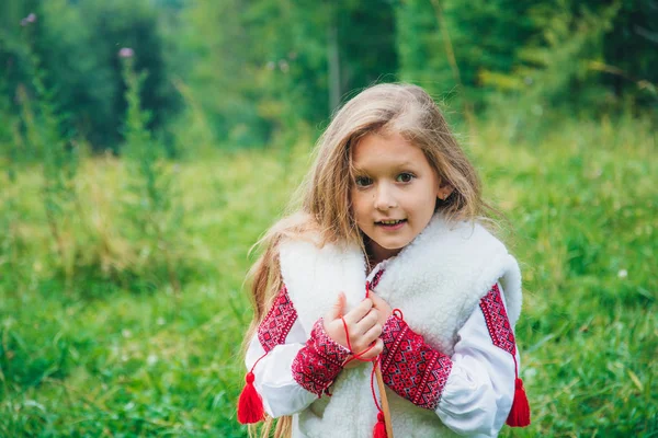 Portret Van Een Klein Meisje — Stockfoto