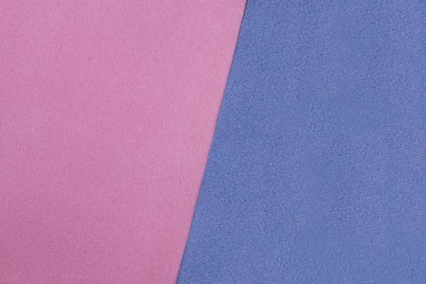 Lanoso Morbido Doppio Rosa Blu Pastello Texture Sfondo — Foto Stock