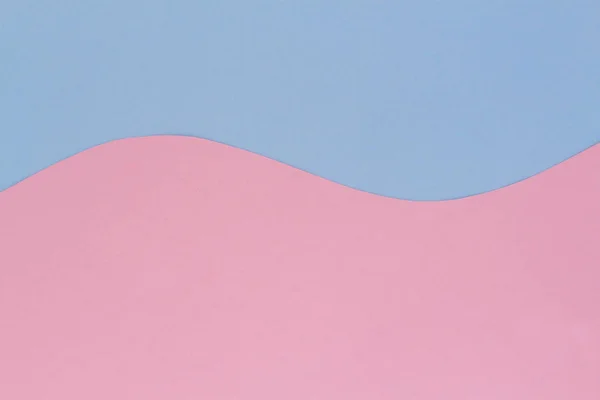 Абстрактный Геометрический Яркий Двухцветный Плоский Бумажный Фон Состоящий Двух Оттенков — стоковое фото