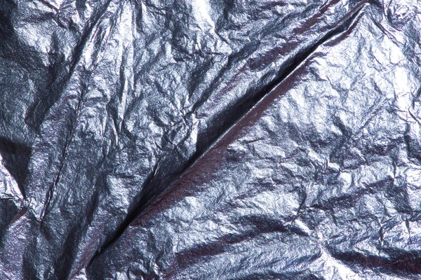 Срібна Яскрава Блискуча Текстура Зім Ятого Листа — стокове фото