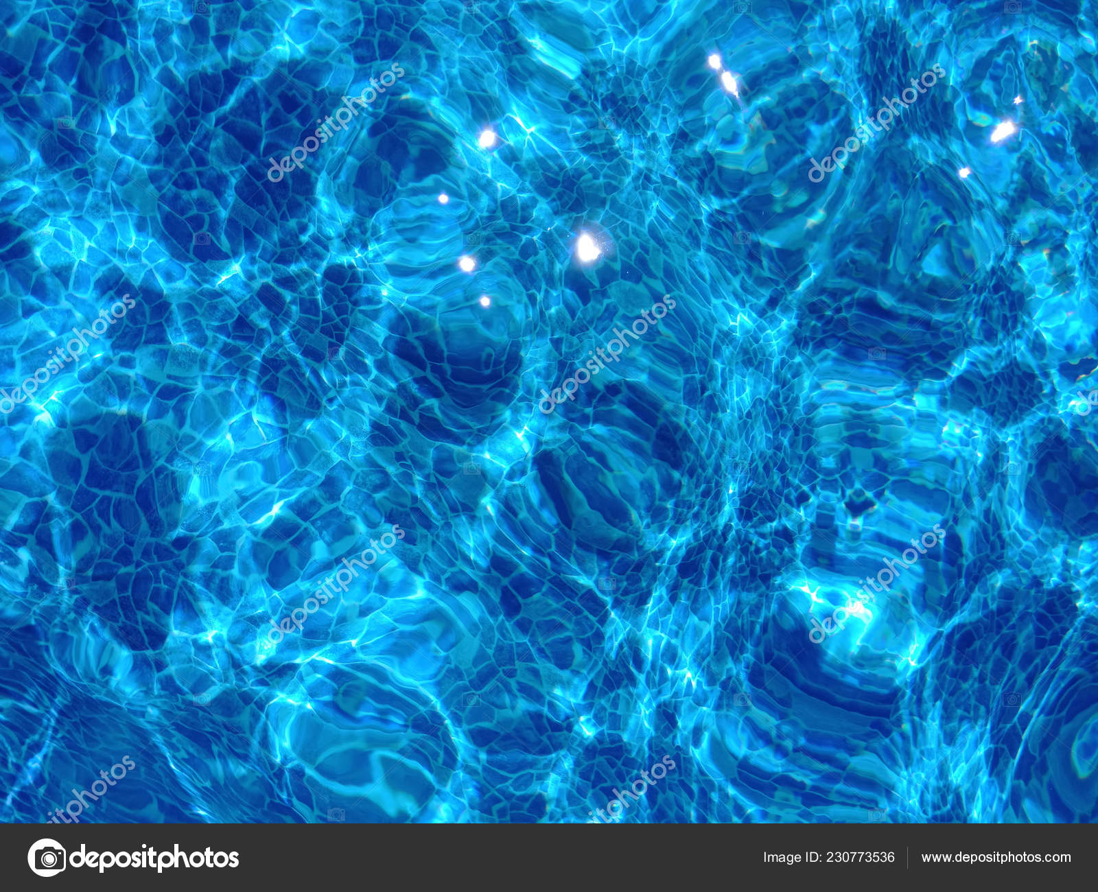 Belle Eau Bleue Pure Fond Piscine Image Libre De Droit Par Solenessmoon C