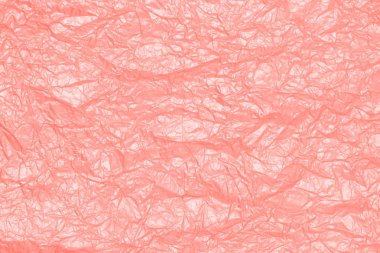 Turuncu buruşuk kağıt doku.