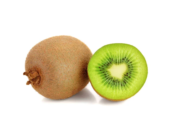 Kiwi Frucht Isoliert Auf Weißem Hintergrund — Stockfoto