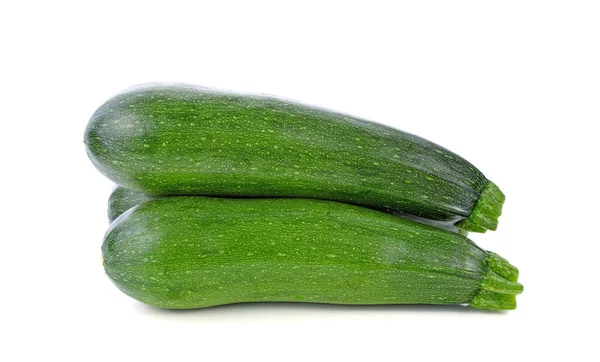 Zucchini Cucumber Isolated White Background — Stock Photo, Image