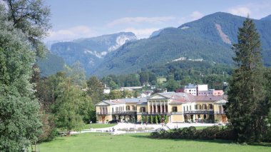 Bad Ischl Kaiservilla yazlık İmparatoru Franz Joseph ve İmparatoriçe Sisi Elizabeth Austiria içinde yapıldı.
