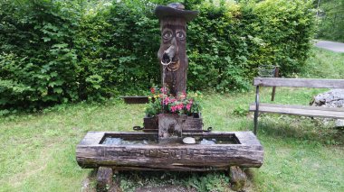 Bahar Çeşme Hallstatt yakınındaki Echertal Vadisi'nde