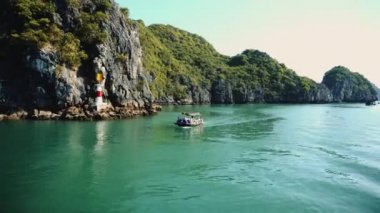 Boat at Ha Long Bay, Vietnam.