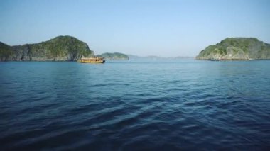 Halong Körfezi Vietnam Panoramik Manzarası
