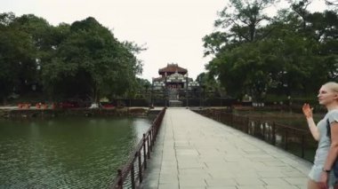 İmparator 'un Vietnam' daki mezarı. Unesco Mirası.