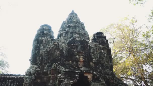 Siem Reap, Camboya. Ruinas del templo de Angkor Wat . — Vídeos de Stock