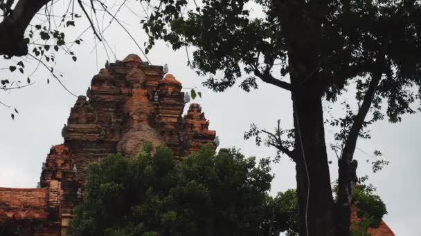 Vecchie rovine in Vietnam, — Video Stock