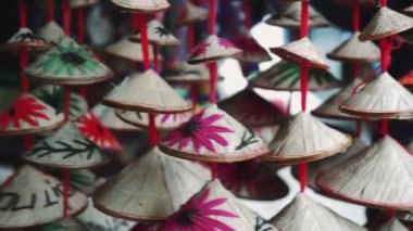 Vietnam şapkaları. Dükkan