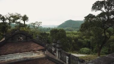 Hue Vietnam 'daki Khai Dinh Kralı' nın kraliyet mezarı.