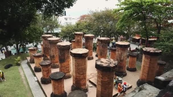 Ruine vechi în Vietnam , — Videoclip de stoc