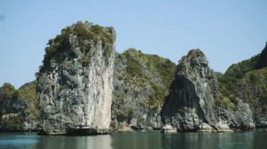 Halong Körfezi Vietnam Panoramik Manzarası