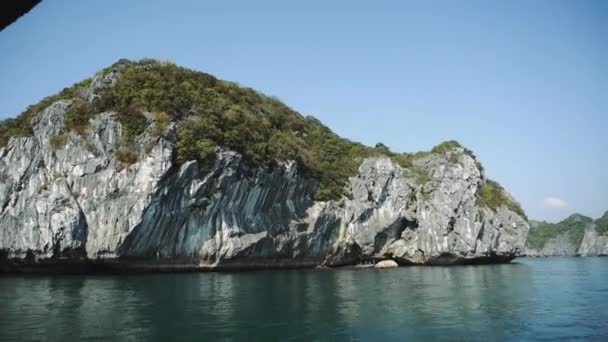 海龙湾越南全景 — 图库视频影像