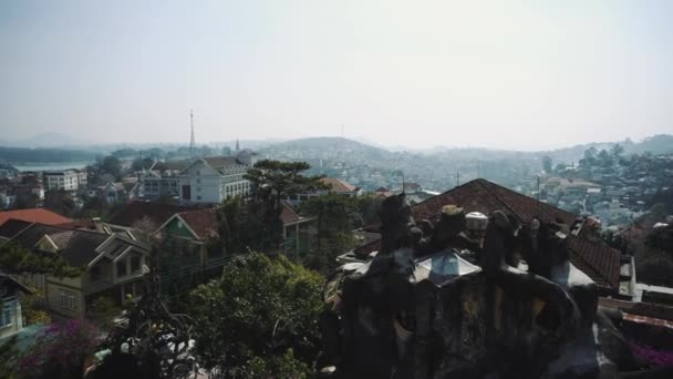 Hotel Crazy House en Dalat, Vietnam 4k — Vídeo de stock