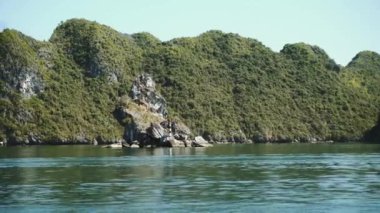 Halong Körfezi Vietnam Panoramik Manzarası