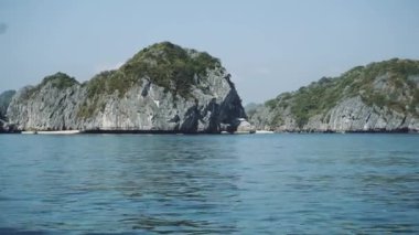 Halong Körfezi Vietnam Panoramik Manzarası