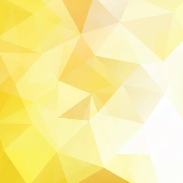 Abstracte Geometrische Stijl Gele Achtergrond Vectorillustratie — Stockvector