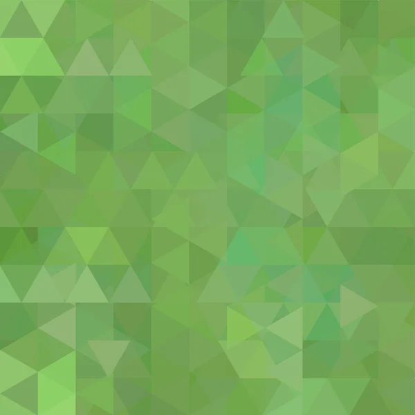 Fondo Formas Geométricas Verdes Fondo Geométrico Triangular Abstracto Patrón Mosaico — Archivo Imágenes Vectoriales