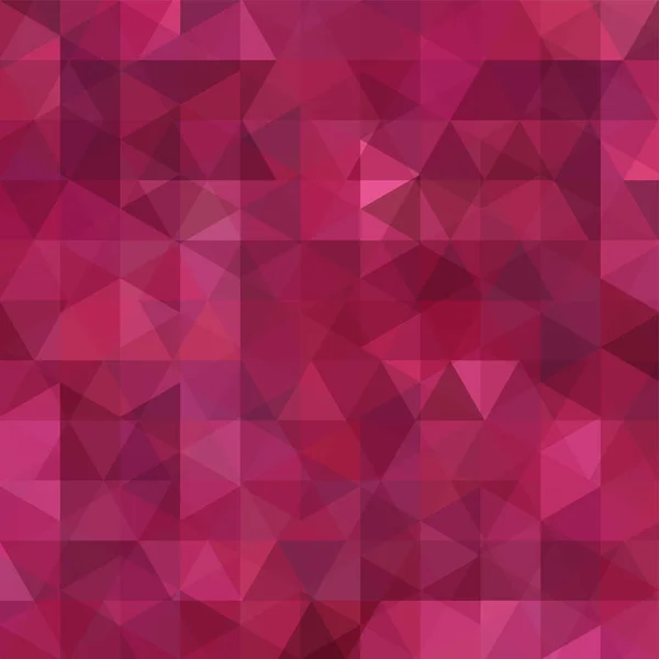 Fondo Abstracto Formado Por Triángulos Rosa Púrpura Diseño Geométrico Para — Archivo Imágenes Vectoriales