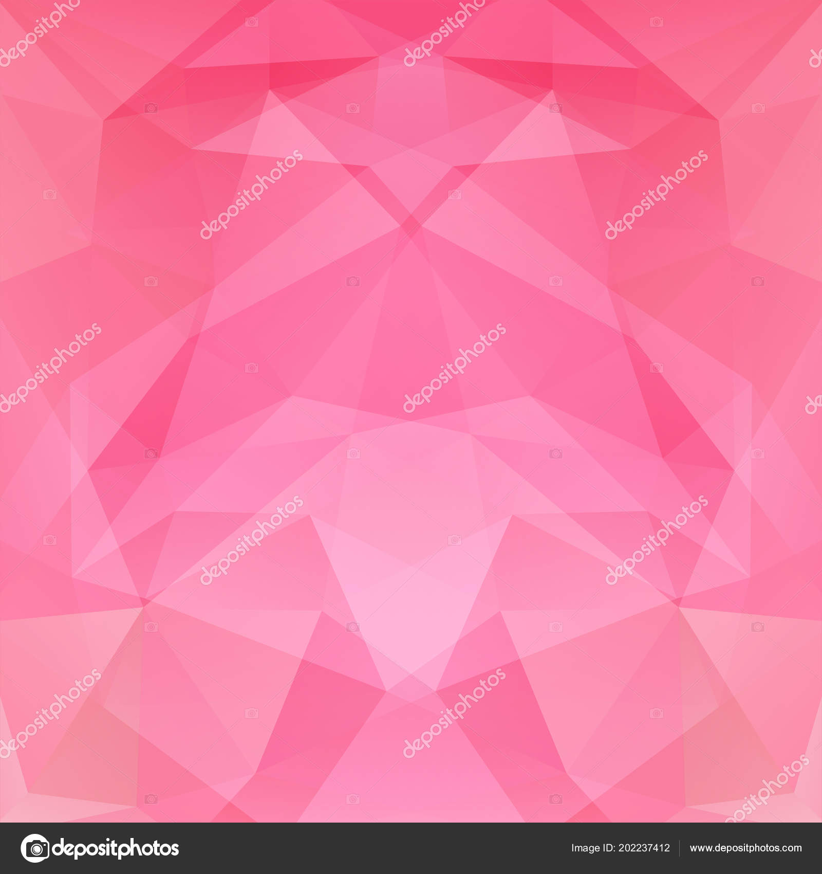 abstract background consisting pink triangles geometric design